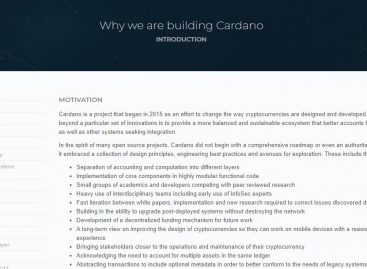 Обзор цифровой валюты Cardano
