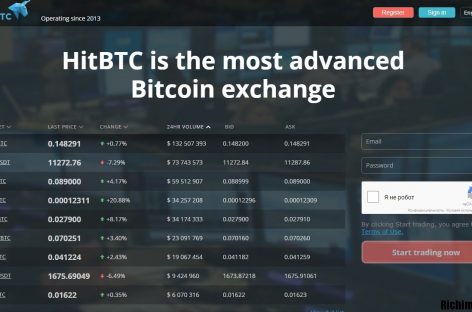 Обзор биржи криптовалют HitBTC